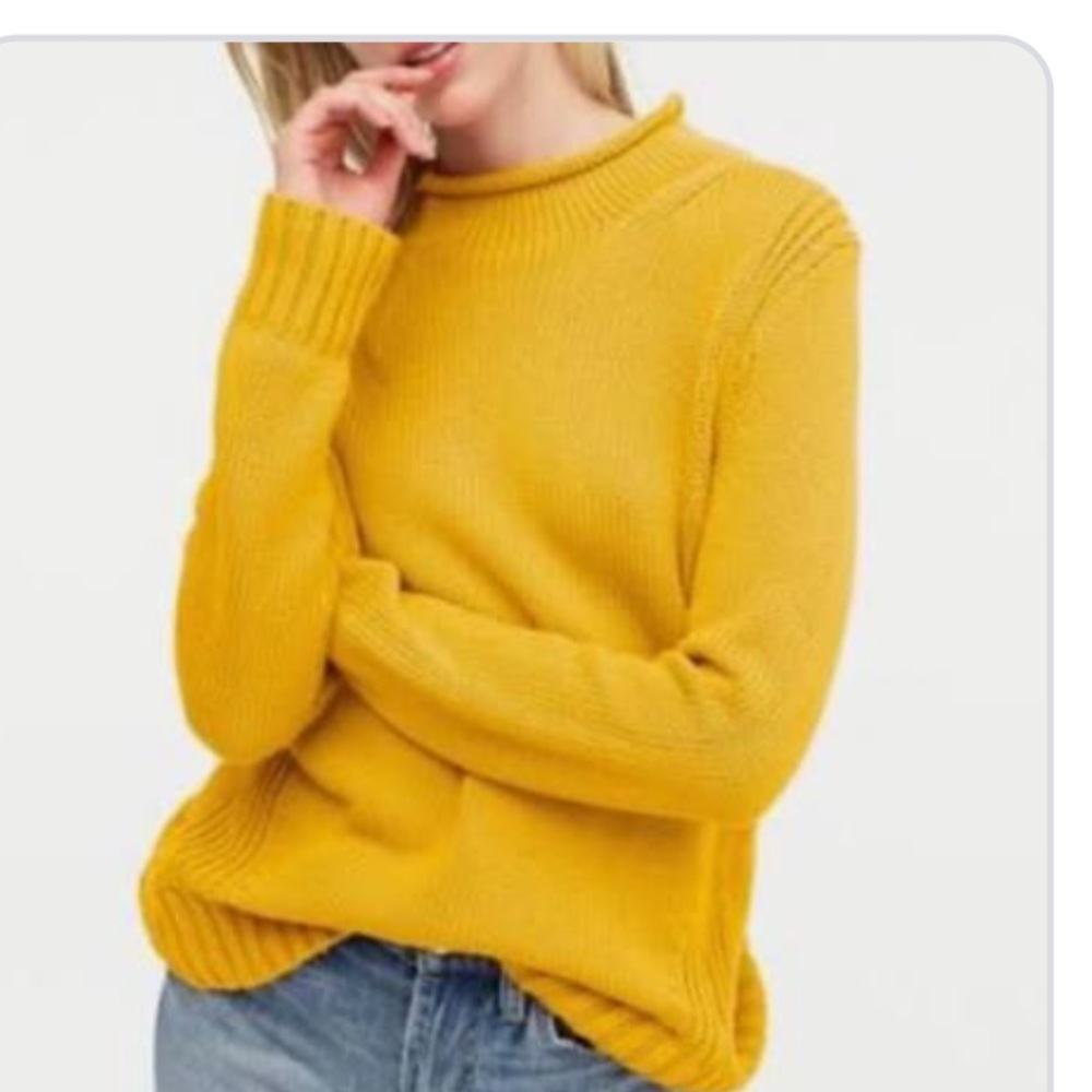 J CREW Always Roll Neck Sweater